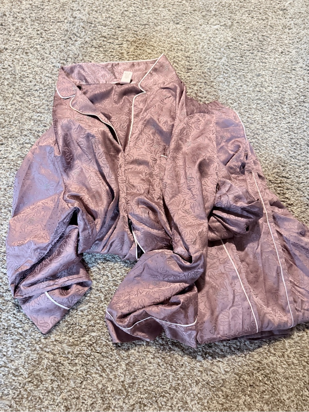 Victoria's Secret PJs in Dusty Mauve